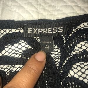 Express lace blouse